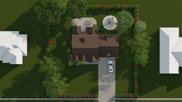 plan de terrain 3D
