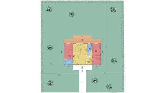 Landscape Plan with Patio
